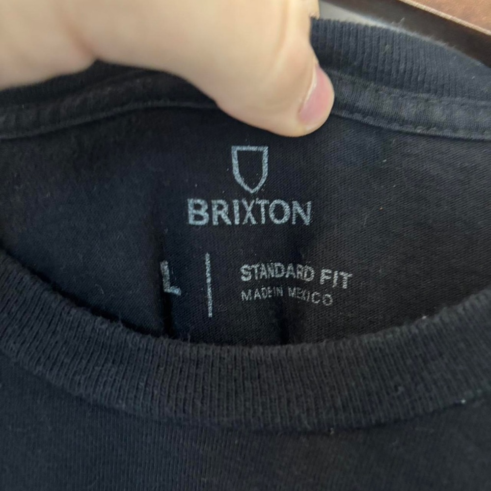 Brixton Men's Black T-shirt